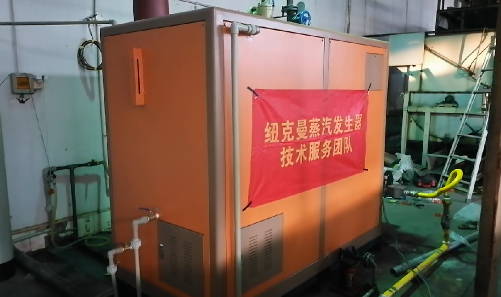 四川0.5噸預(yù)混超低氮蒸汽發(fā)生器用于制藥！